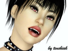 Sims 3 — Aya - cute vampire girl by tenshiak — She will come as a 'normal' sim and you'll have to turn her into a
