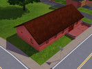 Sims 3 — The Red House by CowboyChris — This house is completely red, perfect for anyone whos favorite color is red.