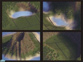 Sims 2 — 4 Terrains by adjaD — :)