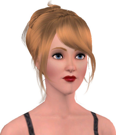 Sims 3 — Ericka Falles by Danielrocxs — The Late Night Magezine will continue! Here are one of the OFFICIAL models.