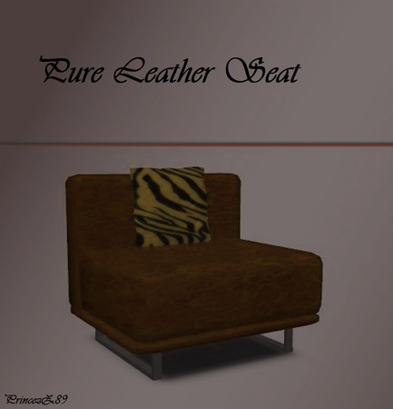 Sims 3 — PureLeatherSeat by Princezz89 — by PrincezZ89