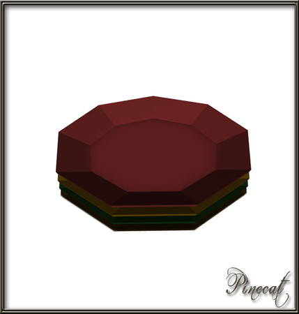 Sims 3 — Brookhaven Bread Plates by Pinecat — Four individually recolorable plates.