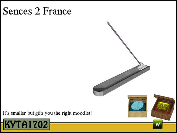 Sims 3 — Sences2 - France  by Kyta1702 — Made it from the sences stick from WA.You can find it in Decor - Miscellaneous.