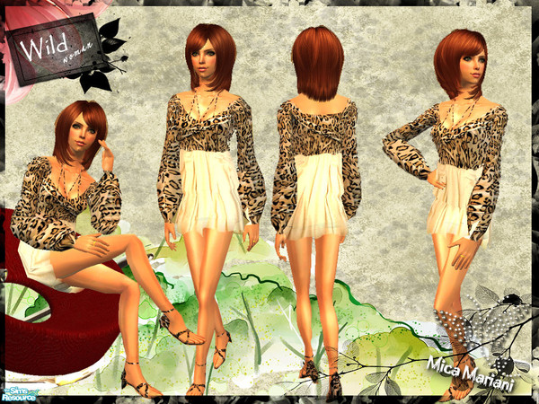 Sims 2 — Wild woman collection by micamariani — 