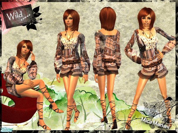Sims 2 — Wild woman collection by micamariani — 