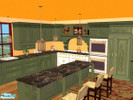 Sims 2 — Traditional Inspired and French Country Kitchens recolour by phebe_2004 — This is a recolour of Cashcraft\'s