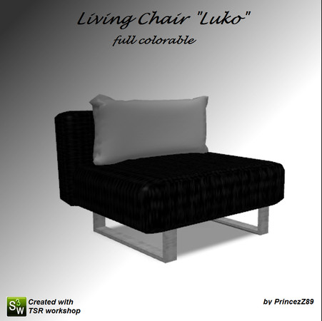 Sims 3 — ChairLivingLuko by Princezz89 — by PrincezZ89