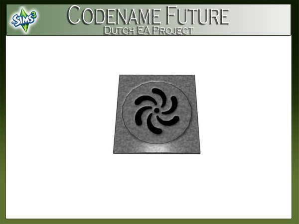 Sims 3 — Afkoppeling by Angela — Rainwater comes down through the drainpipe, right into the sewer, this is a waste,