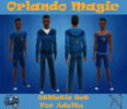 Sims 3 — Orlando Magic Athletic Set For Adults by Bradrick — This is an Orlando Magic Set, with athletic clothes for