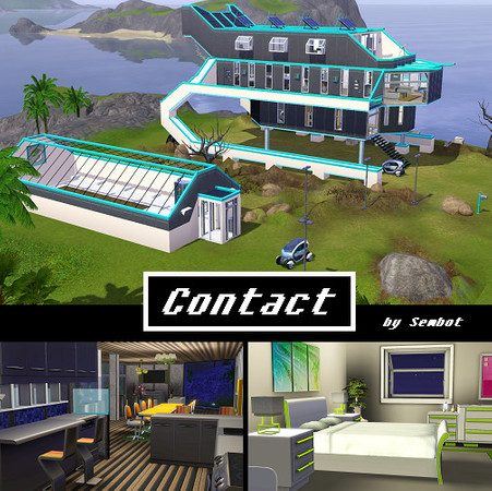 Sims 3 — Contact by Sembot — Feeling restless? Why not buy your own spaceship? The Sembot Spacemaster 6000 will easily