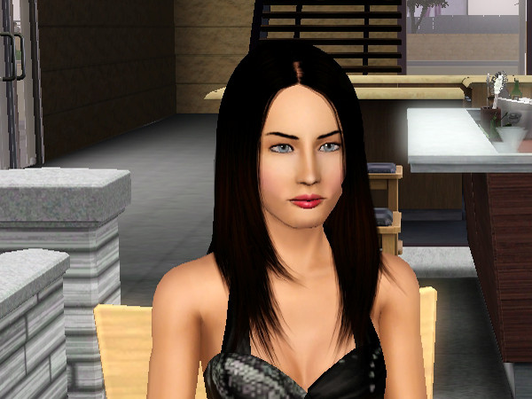 Sims 3 — Megan Fox by Tyty30 — By Tyty VeryImportantSims Megan Fox Hair Anubis360 : Anubis360_Savio Hair 11_S3_TF-EF
