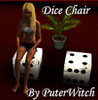 Sims 3 — Dice Chair by puterwitch — Livingroom Dice Chair by PuterWitch, Base game compatible.