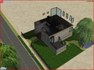 Sims 2 — Old Brick House by happyhobbo180 — A Simple brick house, one bedroom one bath. There are technically four