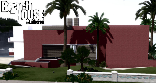 Sims 3 — Beach House by lutheron — Fabulous beach house; Spectacular view to the ocean.
