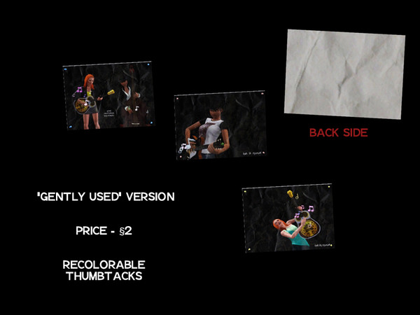 Sims 3 — Virtuoso Painting Set Gently Used Long Set 2 *FIXED* by tdyannd — tdyannd for TSR