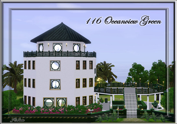 Sims 3 — 116 Oceanview Green  by JCIssette — This is the sixteenth residential lot offered for my new world, Pandora.