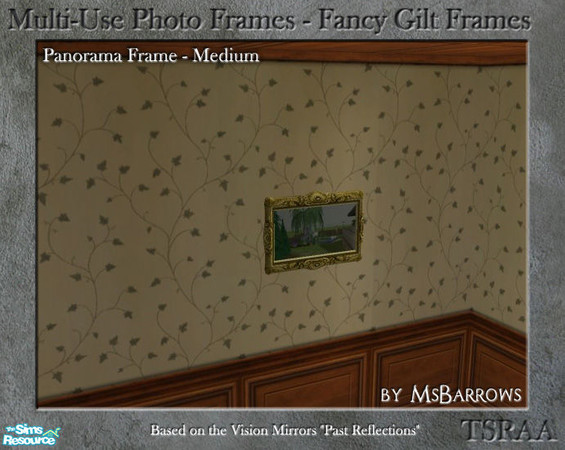 Sims 2 — MU Frames Exp 9 - Panorama Medium by MsBarrows — Looking for something a little more ornate in your life? This