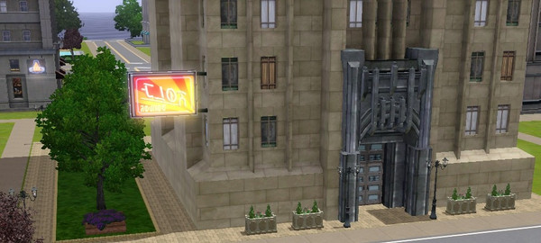 Sims 3 — Cityscape Salon & Tattoo by daisylee — built by daisylee------- salon and tattoo at upper level ---- I also