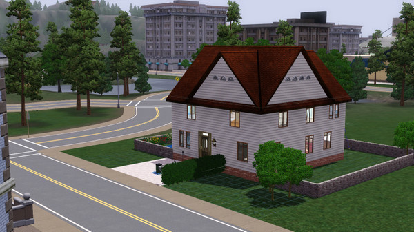 Sims 3 — 24 RiverBlossom St.  by BOAV — Fully decorated, 2 bedrooms 2 bathroom for the upcoming family. ceator note: I