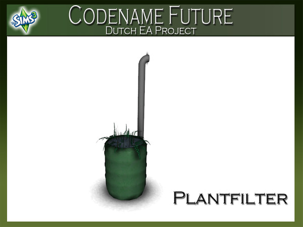 Sims 3 — Plantfilter by Mutske — Clean your own water with this Hydrofilter. The plants in the filter make the water