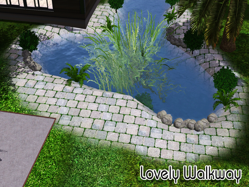 The Sims Resource Lovely Walkway