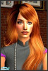 Sims 2 — Peggy free hair recolors - brown by petkaa — I recolored free MESH made by Peggy. Set includes mesh and five