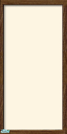 Sims 2 — Stucco with dark Wood - Individual Item by Bailey1048 — "Cream" Stucco with Enclosed Timbering in Dark