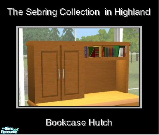 Sims 2 — Sebring in Highland - Bookcase by Waverly — Top Notch. Tired of the way your old bedroom looks? Kick it up a