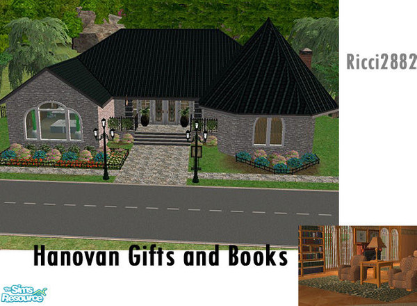 Sims 2 — Hanovan's Gifts by TheNumbersWoman — A little gift shop for your Sims to buy that last minute Gift.