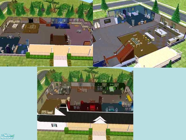 Sims 2 — Forest Glen by violetvixon — Large 5 bedroom, 3 bath house, furnished and decorated, excellent for large family,