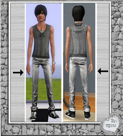Sims 3 — TG101_AM Shiny Jeans 07.2 by trunksgirl101 — 