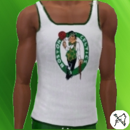 Sims 3 — Boston Celtics Jersey by Bradrick — Boston Celtics Jersey
