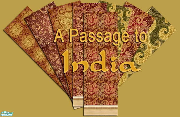 Sims 2 — A Passage to India by drouinr — Add some spice to your life. No, silly! Not curry, saffron, jasmine, or cumin.