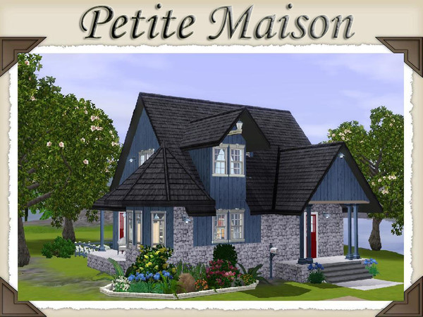 Sims 3 — Petite Maison by srgmls23 — Directly from sims2 for the sims3... A cute and litle house
