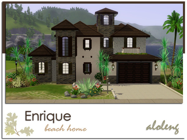 Sims 3 — Enrique by aloleng — Built with World Adventures, Ambitions, High End Loft and Fast Lane expansion packs. 