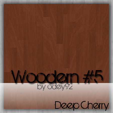 Sims 3 — Deep Cherry by Odey92 — The 5th set of beautiful wood textures. Good for any floor or surface. Part of the