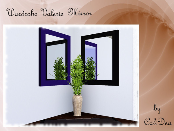 Sims 3 — Wardrobe Valerie Mirror by CaliDea — Wardrobe Valerie Mirror