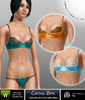 Sims 3 — Carine Bra by b-bettina — Give your sim's lingerie collection a glamorous update with this exquisite half-moon