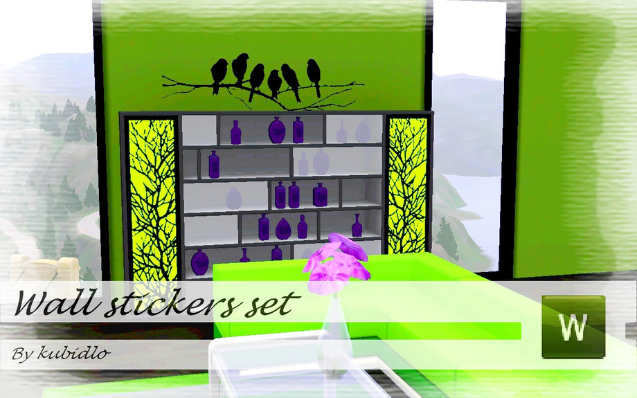 The Sims Resource | Wall sticker 22