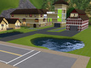 Sims 3 — House at the Red Mountain by SilverG — This wonderful House has been renovated for a group of young people that