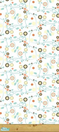 Sims 2 — Floral Wallpapers - Wall 10 by ayyuff — 