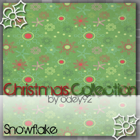 Sims 3 — Snowflake by Odey92 — A set of beautiful christmas themed patterns, ready for the festive seasons. Decorate your