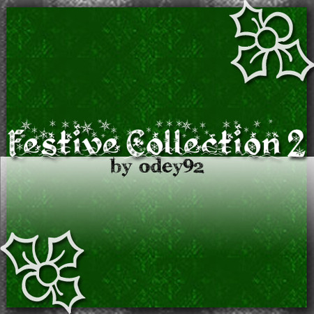 Sims 3 — Festive Green by Odey92 — A second set of festive patterns ready for the Christmas season. Part of the 'Festive