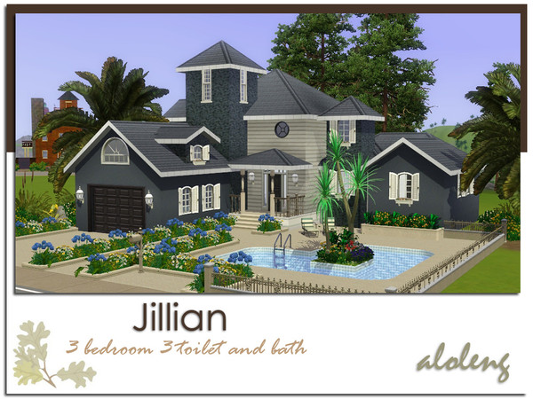 Sims 3 — Jillian by aloleng — Built with World Adventures, Ambitions, High End Loft and Fast Lane expansion pack