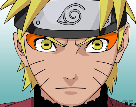 Naruto Kyuubi Mode Eyes | Anime Wallpaper