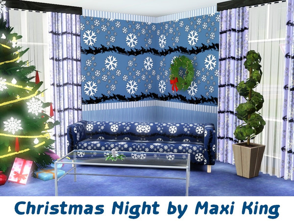 Sims 3 — christmas night by maxi king — 