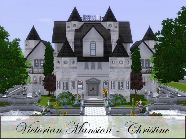 Sims 3 — Victorian Mansion by cm_11778 — A Victorian Mansion by the sea. This home requires the base game plus the latest
