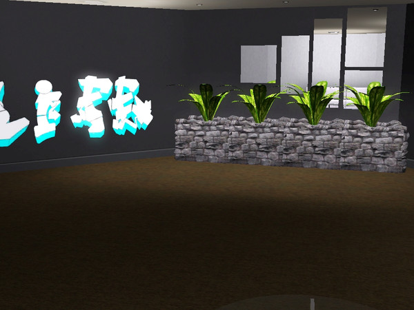 Sims 3 — Modern Cut Mirror by clutch3547 — A Mirror In A Modern Look