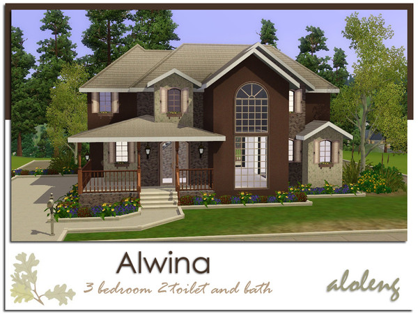 Sims 3 — Alwina by aloleng — Built with World Adventures, Ambitions, High End Loft and Fast Lane expansion packs.