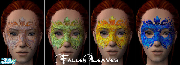Sims 2 — FallenLeaves - Mask by CorneliaSrownal — In crooked little town they were lost and never found ...